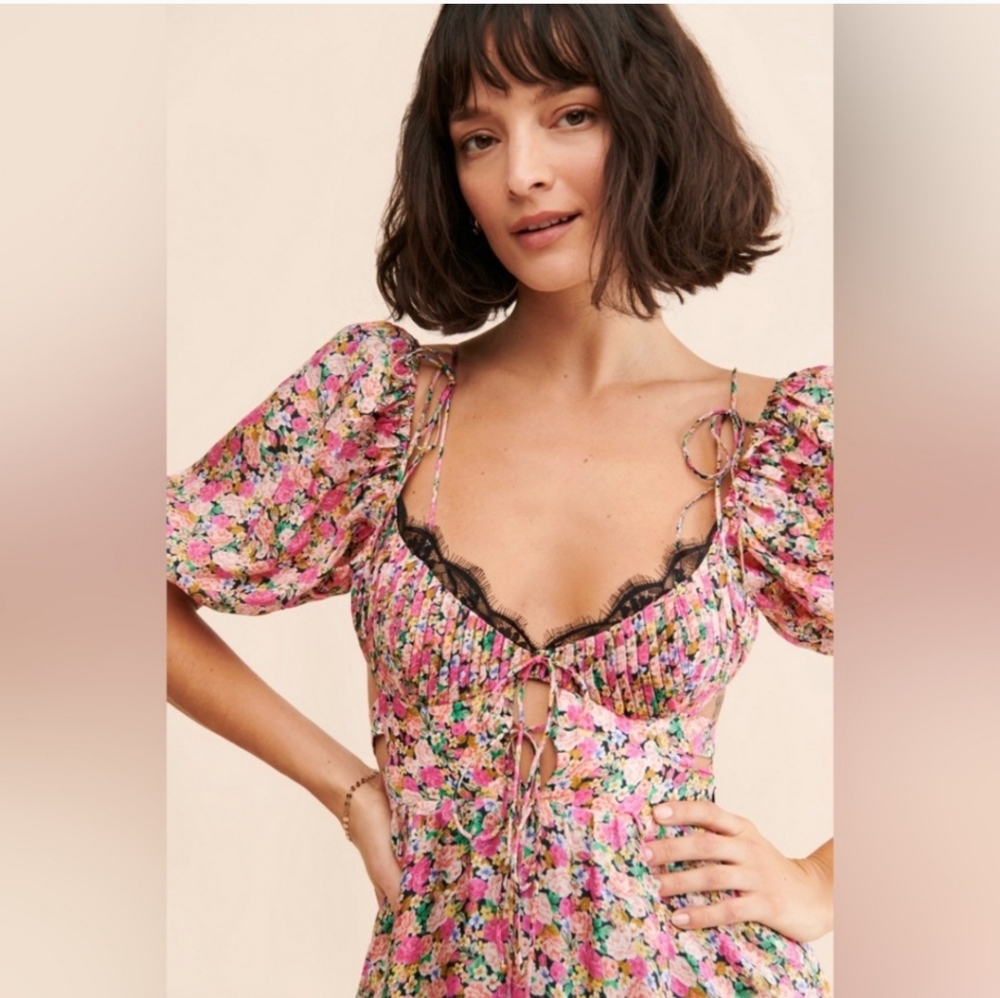 🍋For Love & Lemons Isadora Midi Dress - Picture 5 of 16